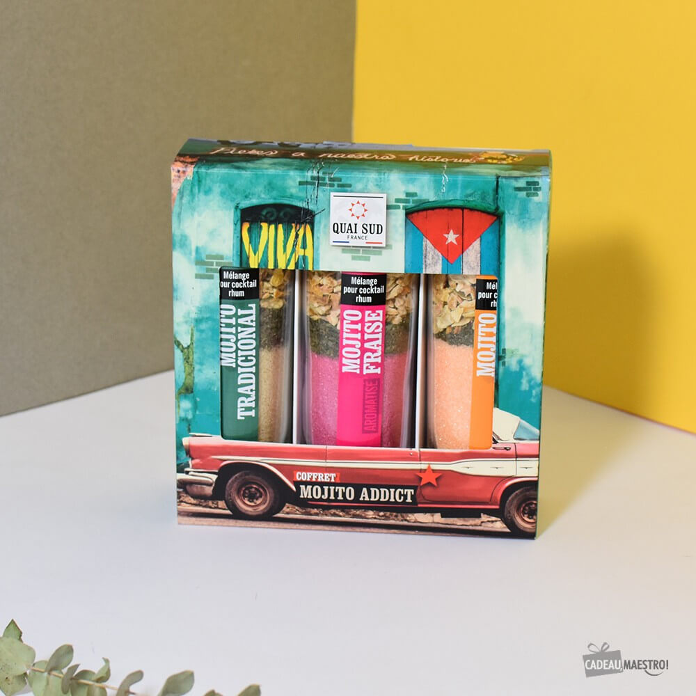 Coffret Mojito Addict - Cocktail Quai Sud