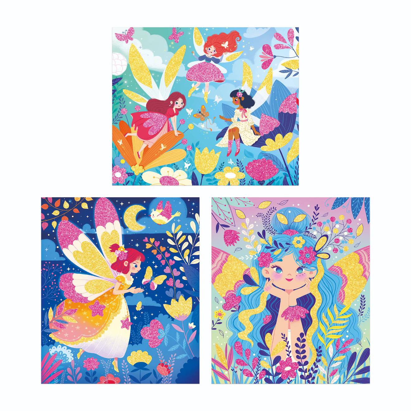Coffret paillettes fées multicolore