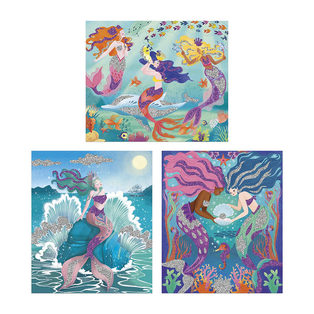 Coffret paillettes sirènes multicolore