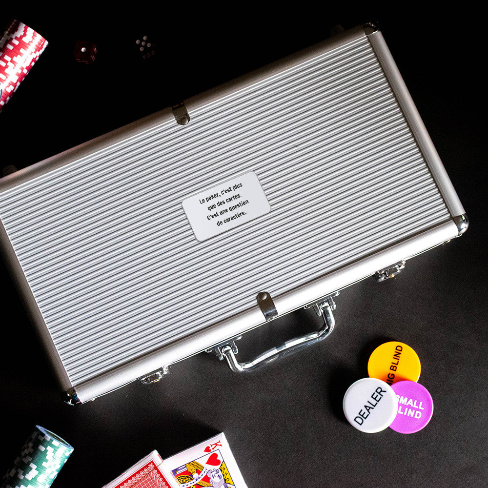 Coffret Poker à Personnaliser - Poker