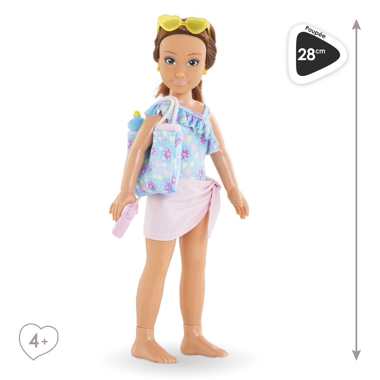 Coffret poupée Corolle girls zoé plage multicolore