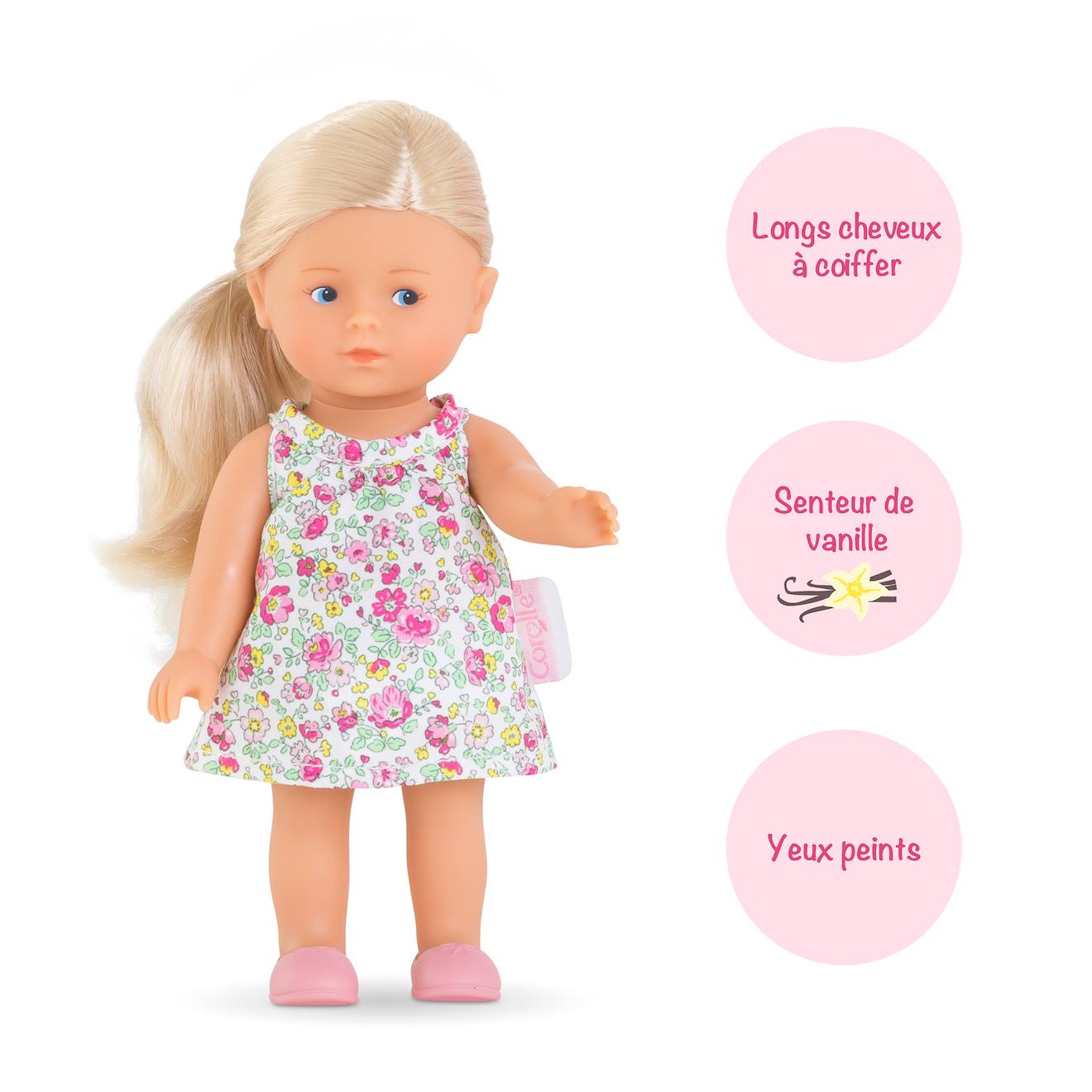 Coffret poupée mini corolline mini monde de rosy multicolore