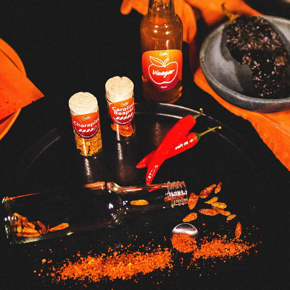 Coffret Sauce Piquante à Faire Soi-Même - Coffret Cuisine