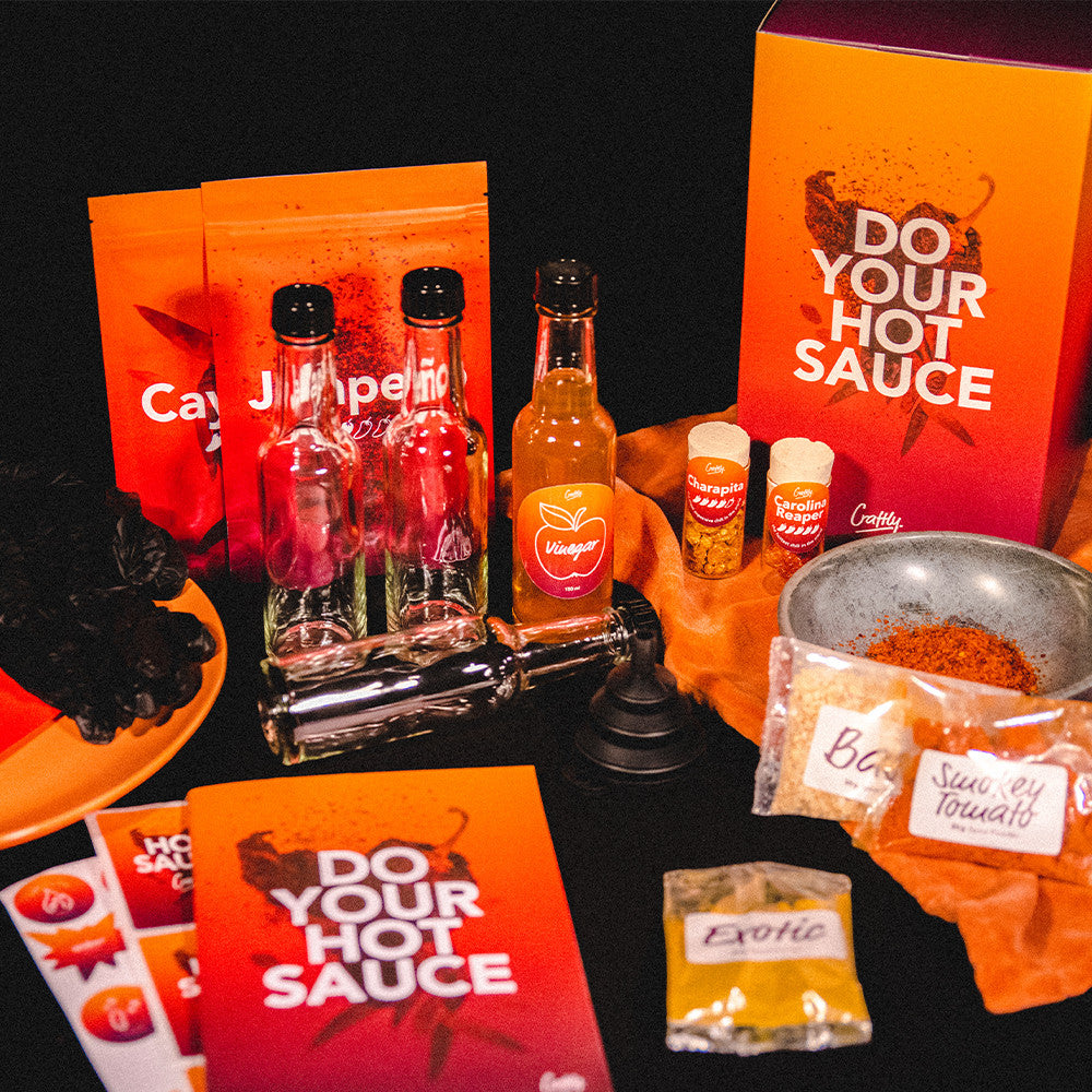 Coffret Sauce Piquante à Faire Soi-Même - Coffret Cuisine
