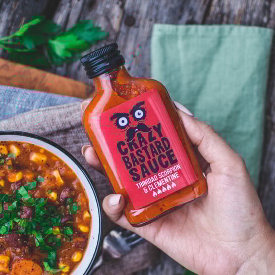 Coffret sauces piquantes Niveau 2 - Crazy Bastard