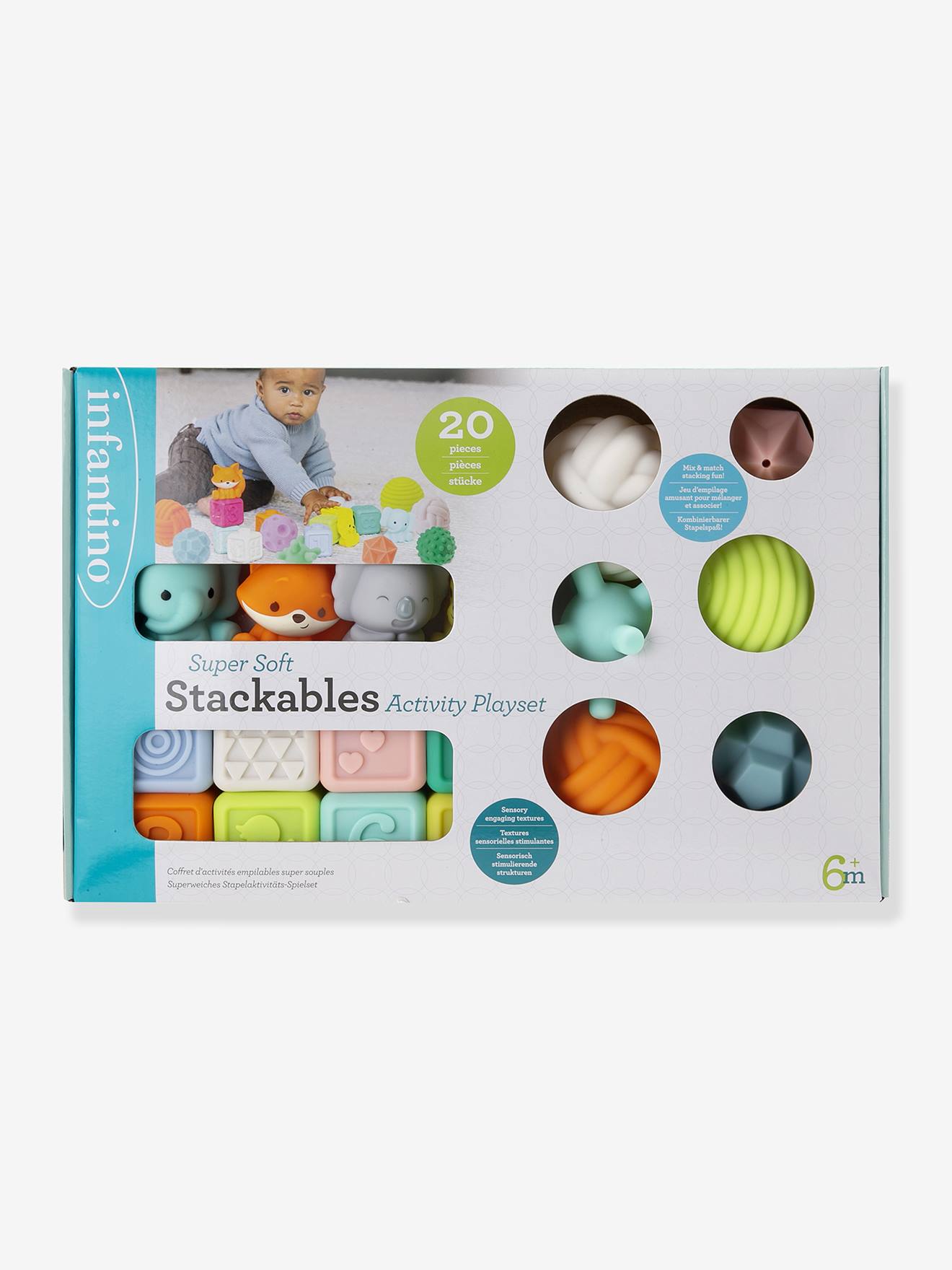 Coffret sensoriel super soft multicolore