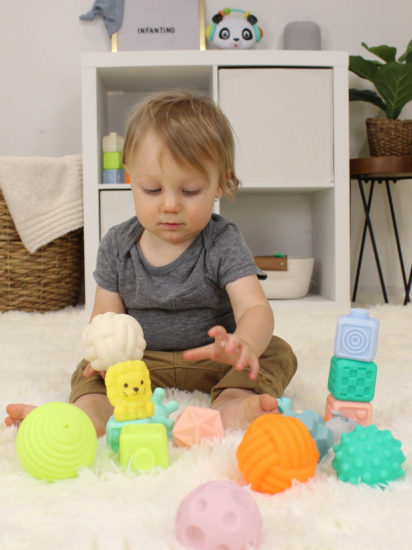 Coffret sensoriel super soft multicolore