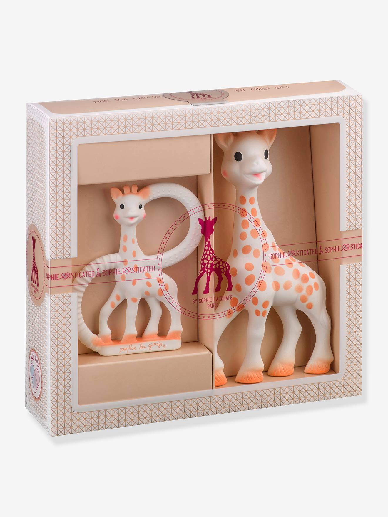 Coffret Sophie la Girafe et anneau dentition - vulli multicolore