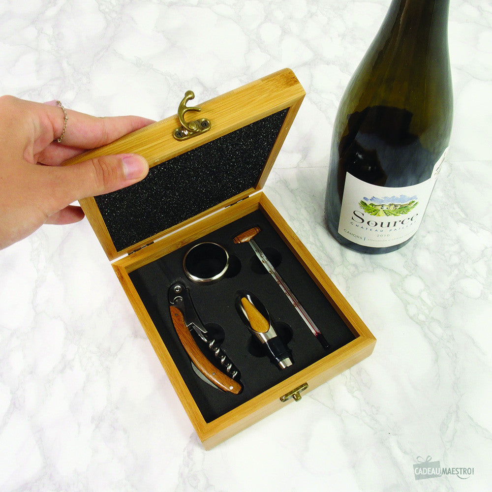 Coffret Vin Cépage À Personnaliser - Coffret de Vin Personnalisé
