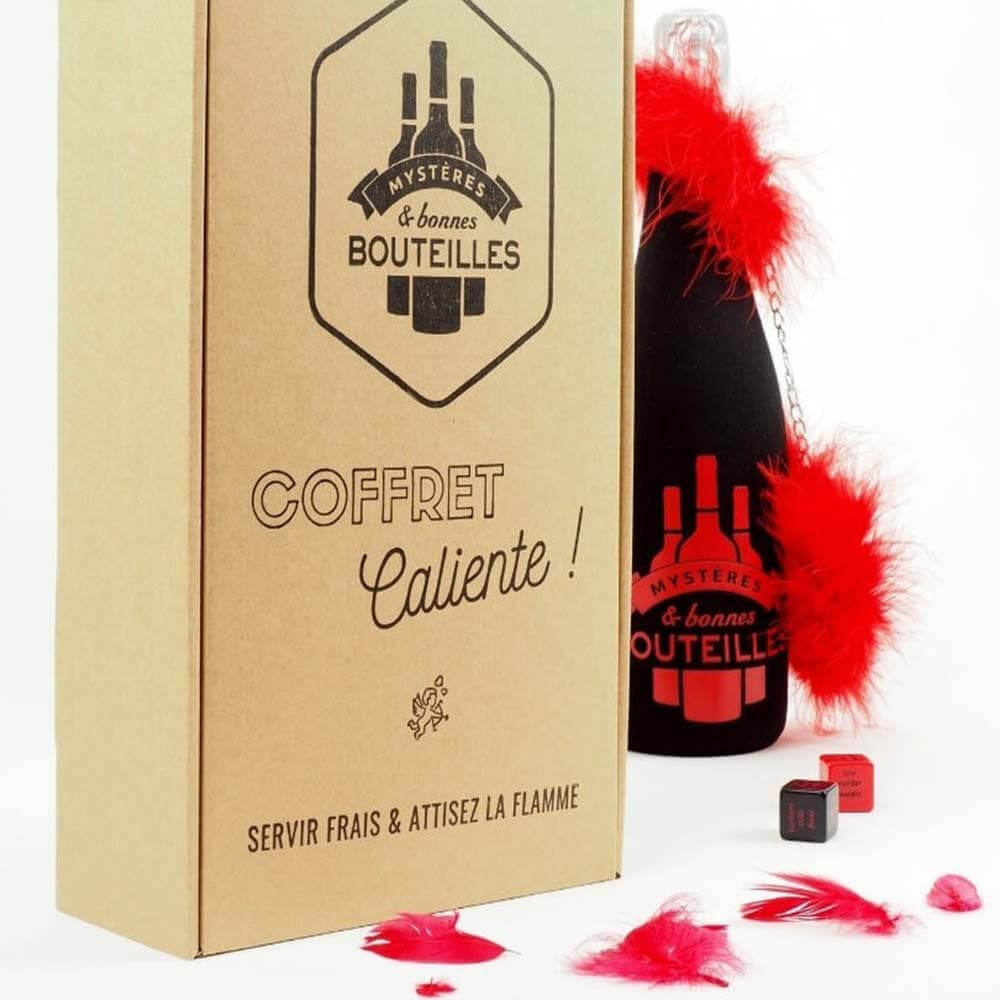 Coffret Vin Dégustation Amoureux - Jeux de Couple