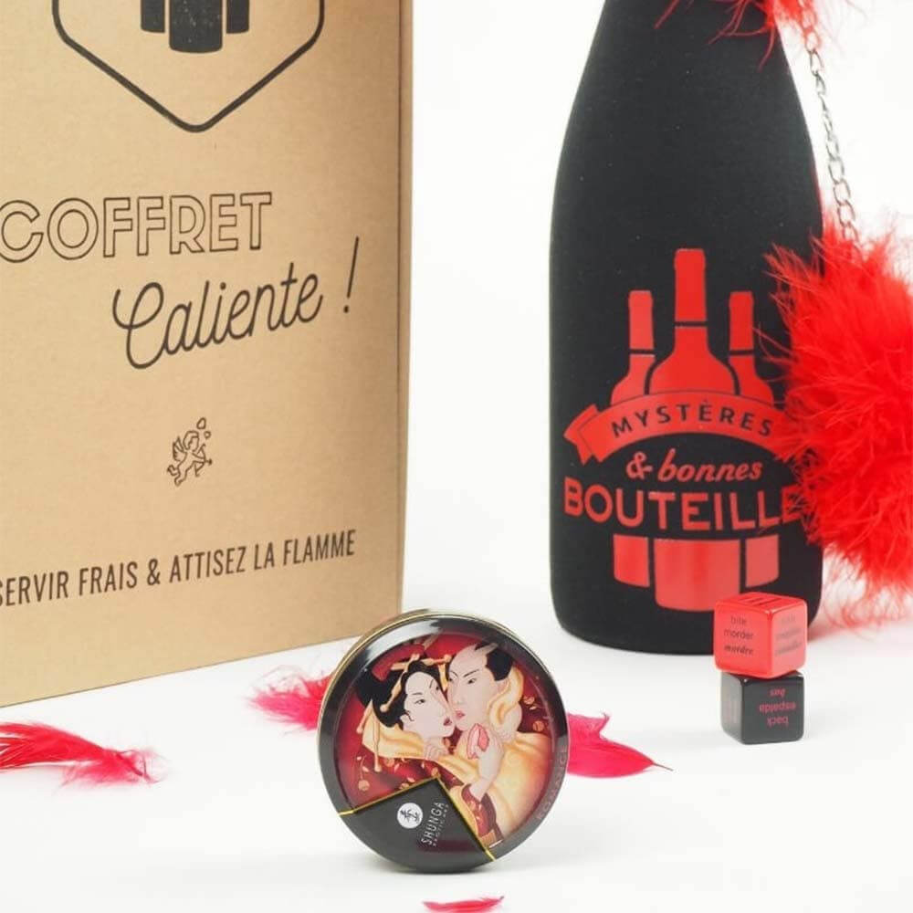 Coffret Vin Dégustation Amoureux - Jeux de Couple