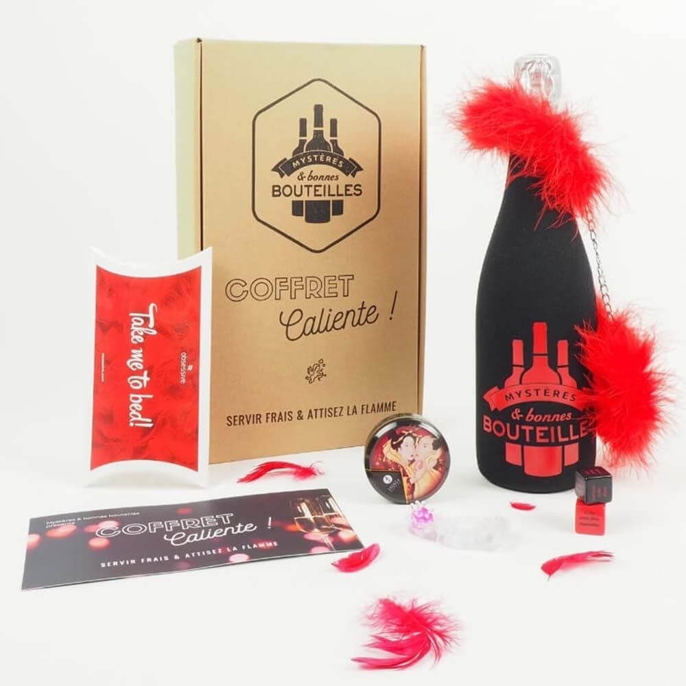 Coffret Vin Dégustation Amoureux - Jeux de Couple