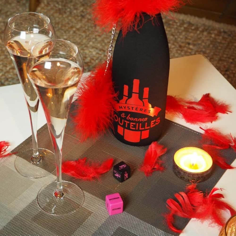 Coffret Vin Dégustation Amoureux - Jeux de Couple