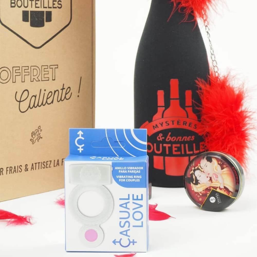 Coffret Vin Dégustation Amoureux - Jeux de Couple