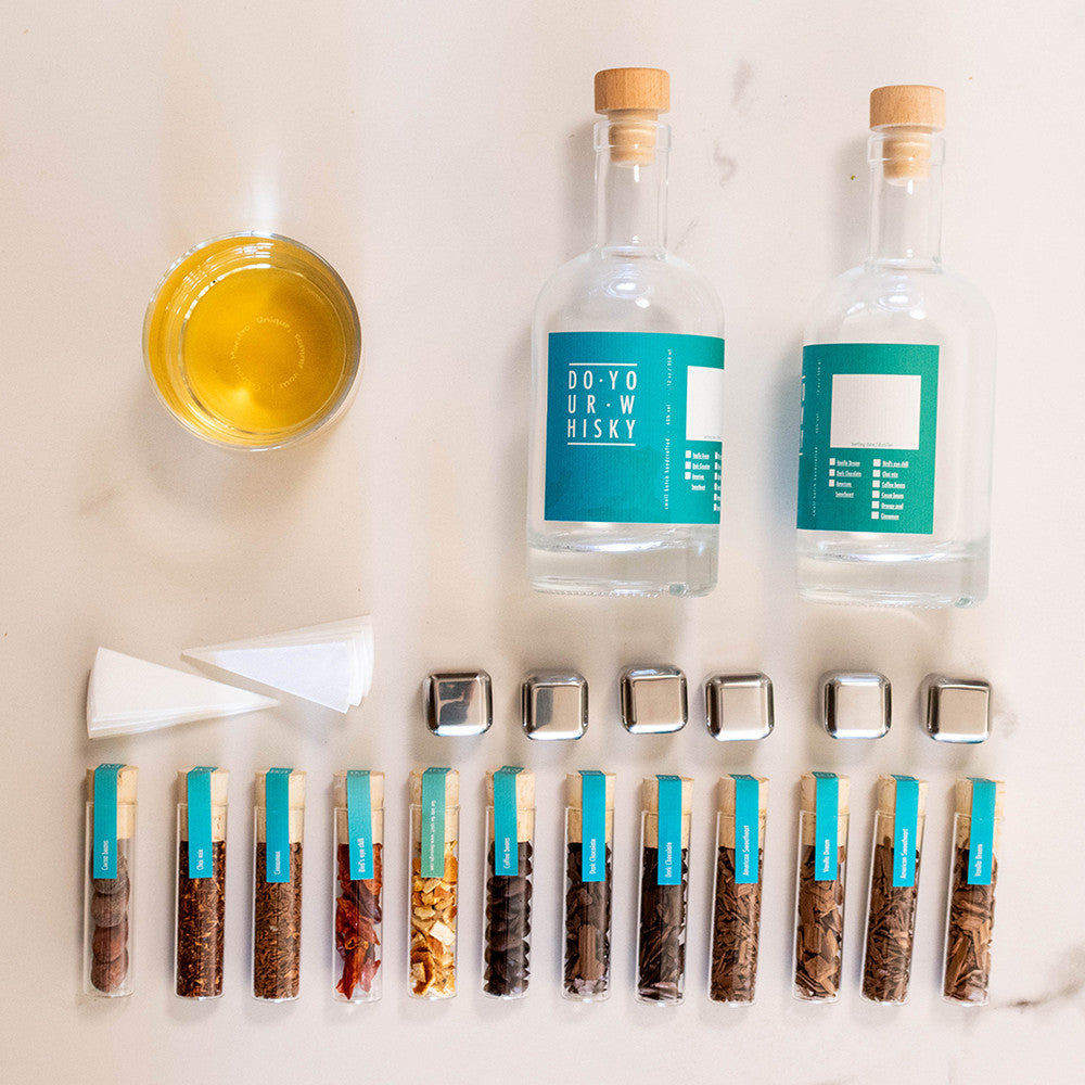 Coffret Whisky à faire Soi-Même et Verre à Personnaliser - Coffret Whisky Personnalisé