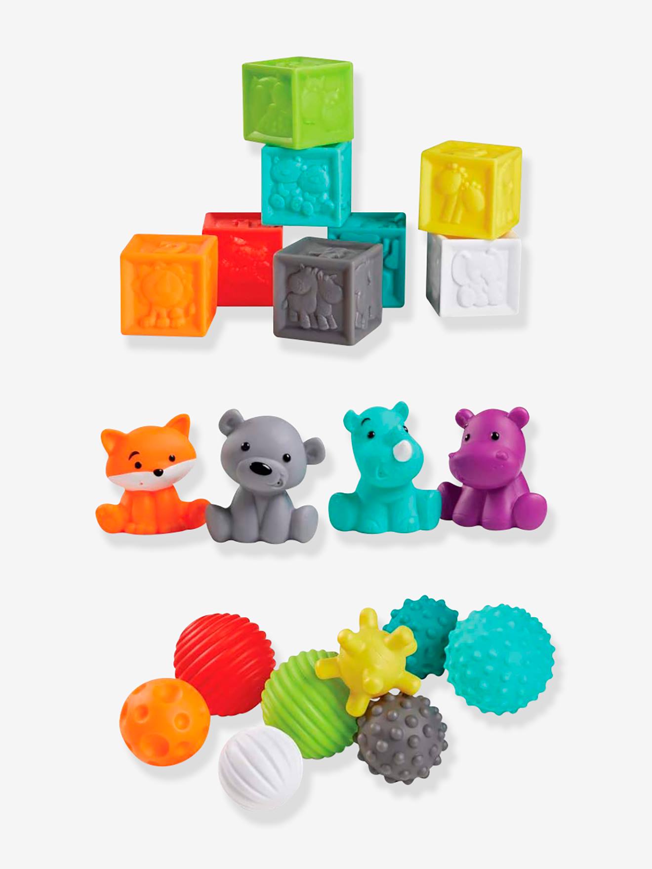 Coffrets 20 pièces sensorielles multicolore
