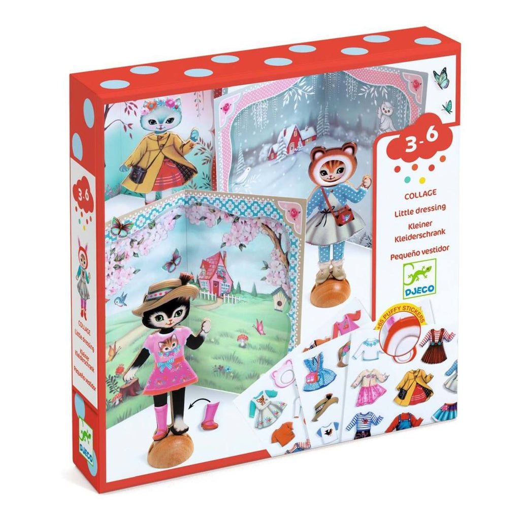 Collage little dressing multicolore