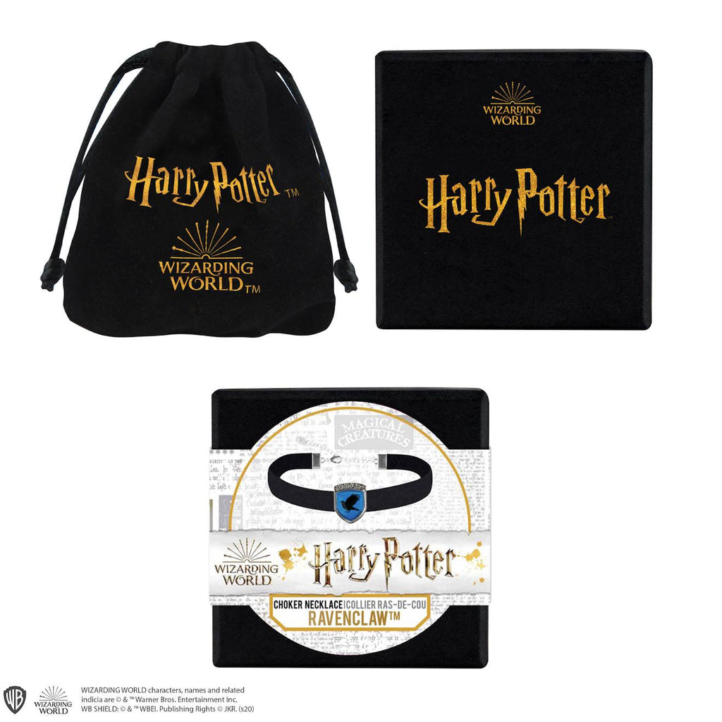Collier Ras de Cou Serdaigle - Harry Potter Noir