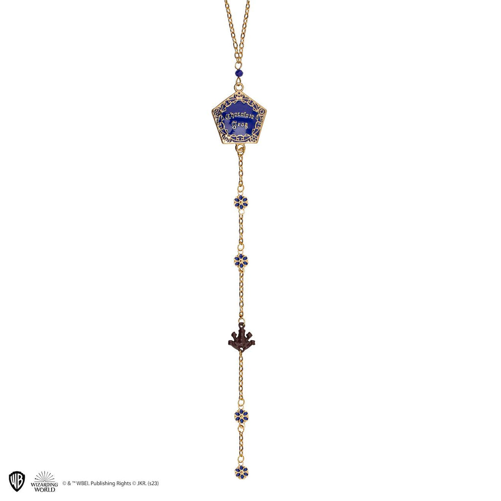 Collier Sautoir Chocogrenouille - Harry Potter Or