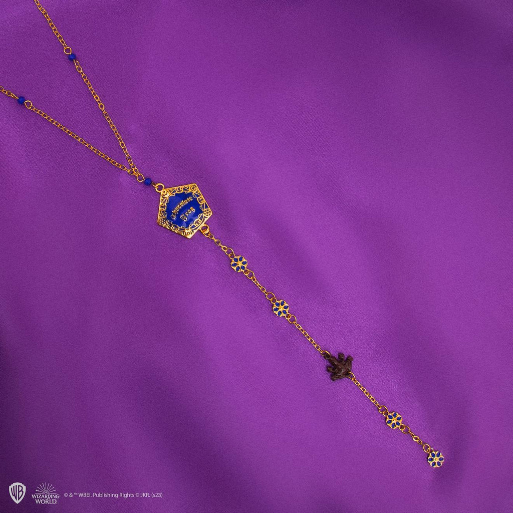 Collier Sautoir Chocogrenouille - Harry Potter Or