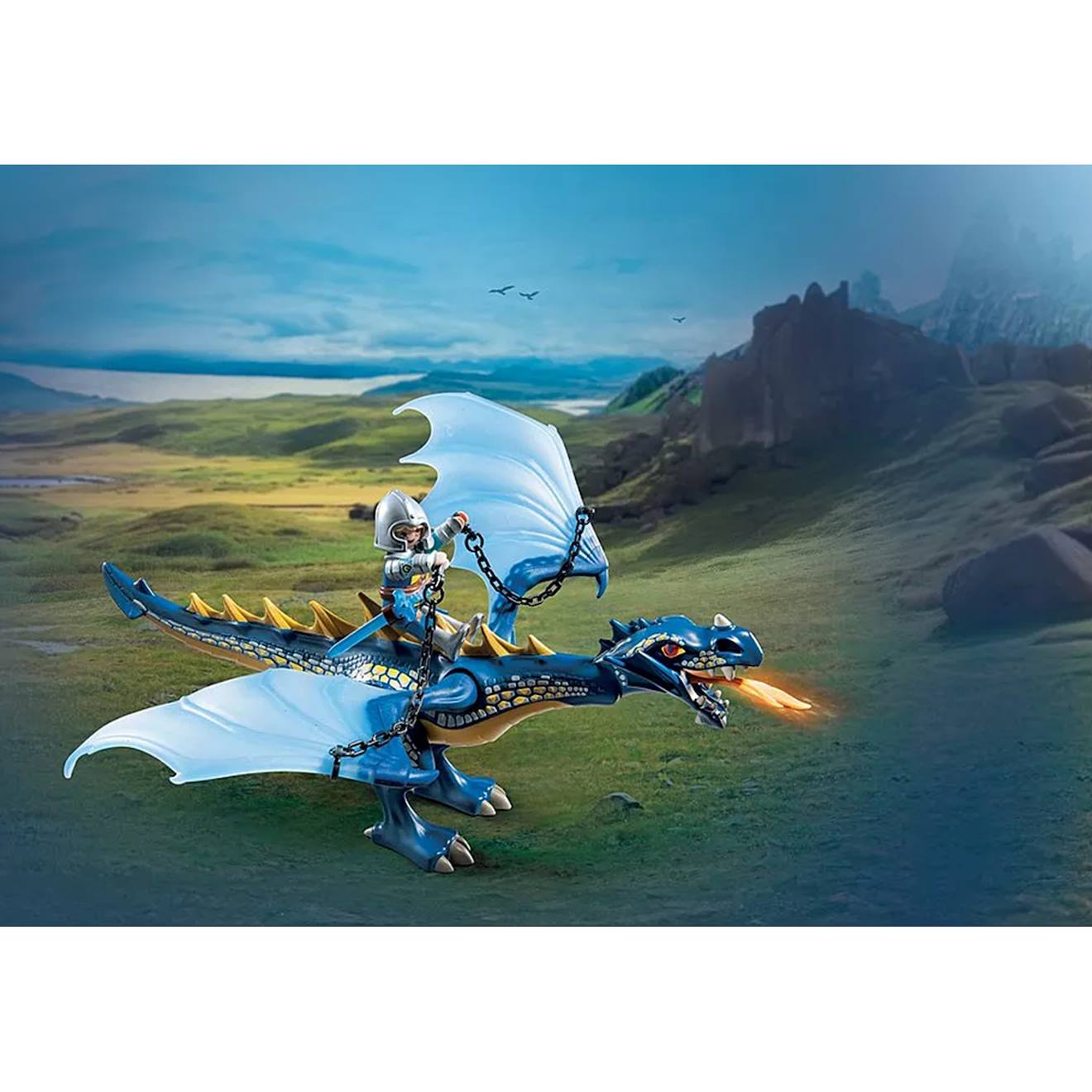 Combattants avec dragons et canon 71644 multicolore