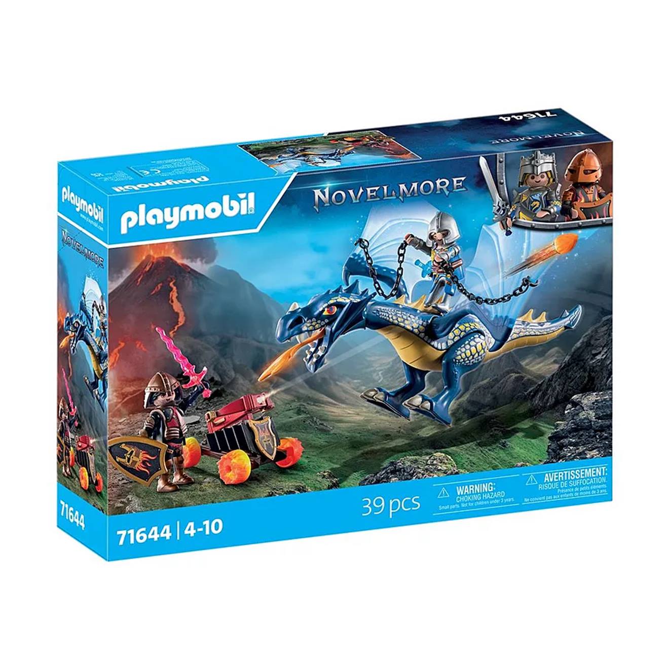 Combattants avec dragons et canon 71644 multicolore