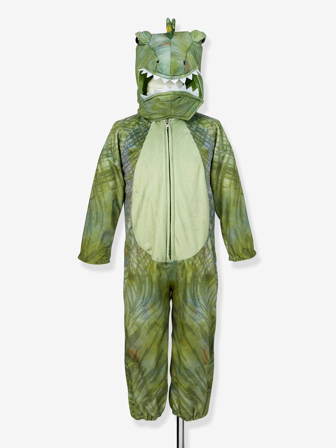 Combinaison costume t-rex vert