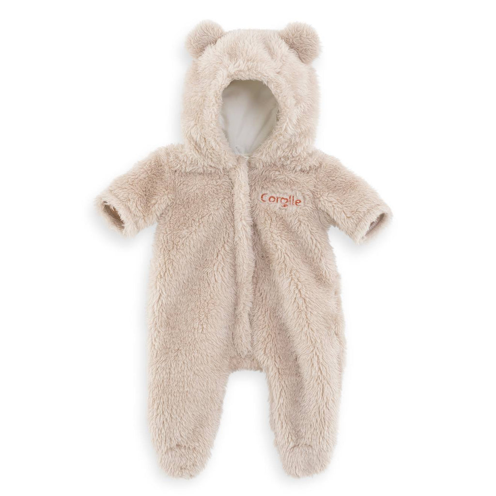 Combinaison pilote ourson poupon 36 cm multicolore