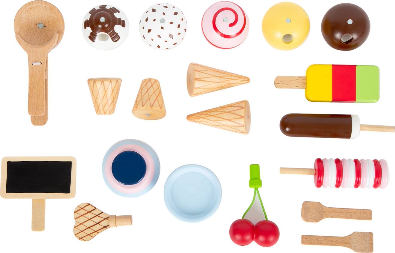 Comptoir de glaces fresh bleu