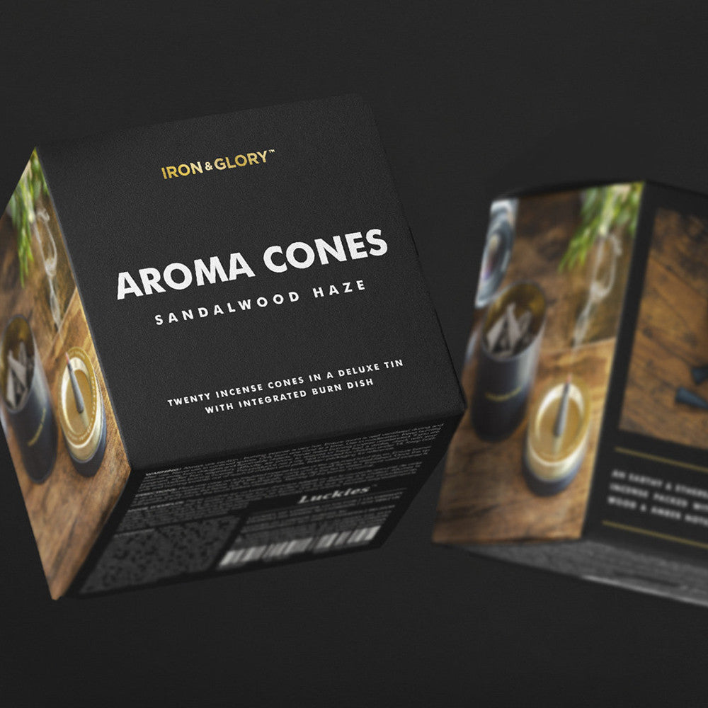 Cônes d'Encens Bois de Santal (x20) - Cadeau Bien-Etre