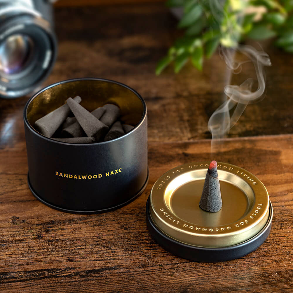 Cônes d'Encens Bois de Santal (x20) - Cadeau Bien-Etre
