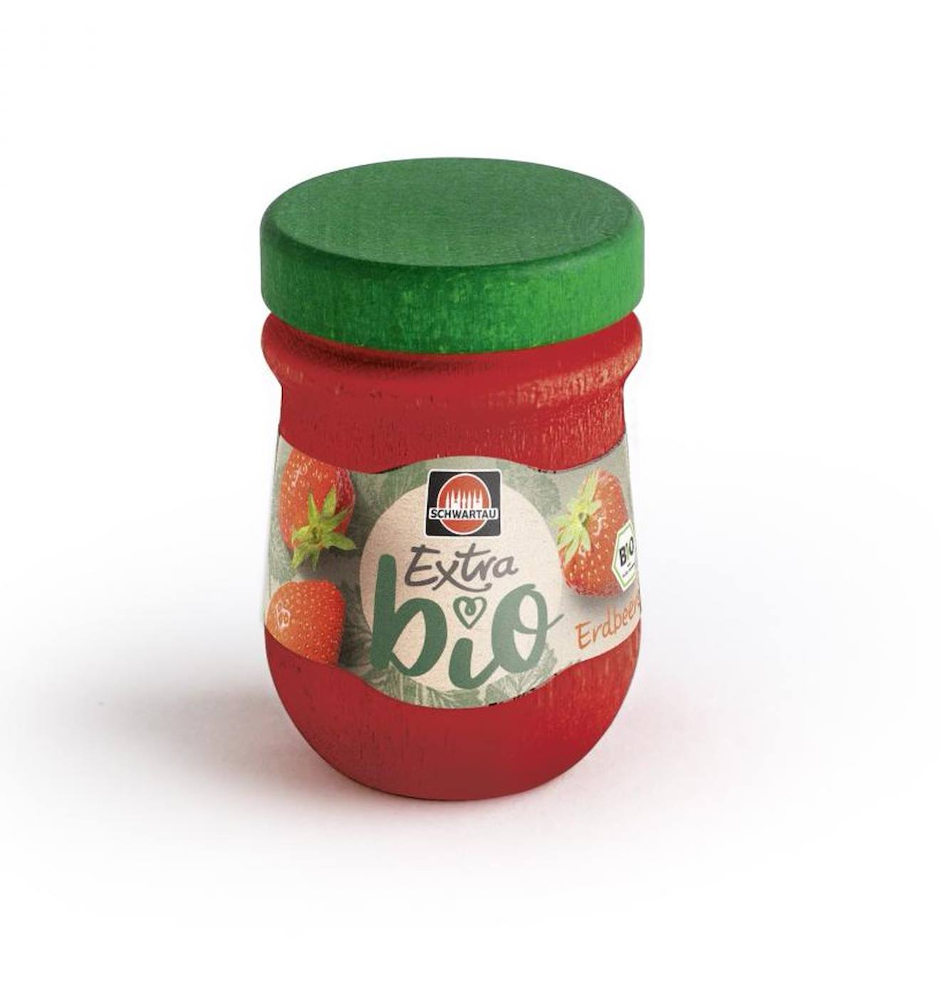 Confiture de fraises rouge