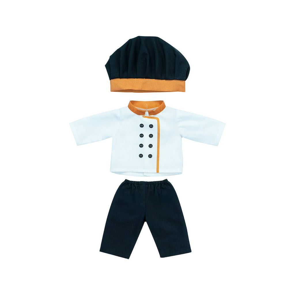 Conj oficio cocinero 38cm blanc
