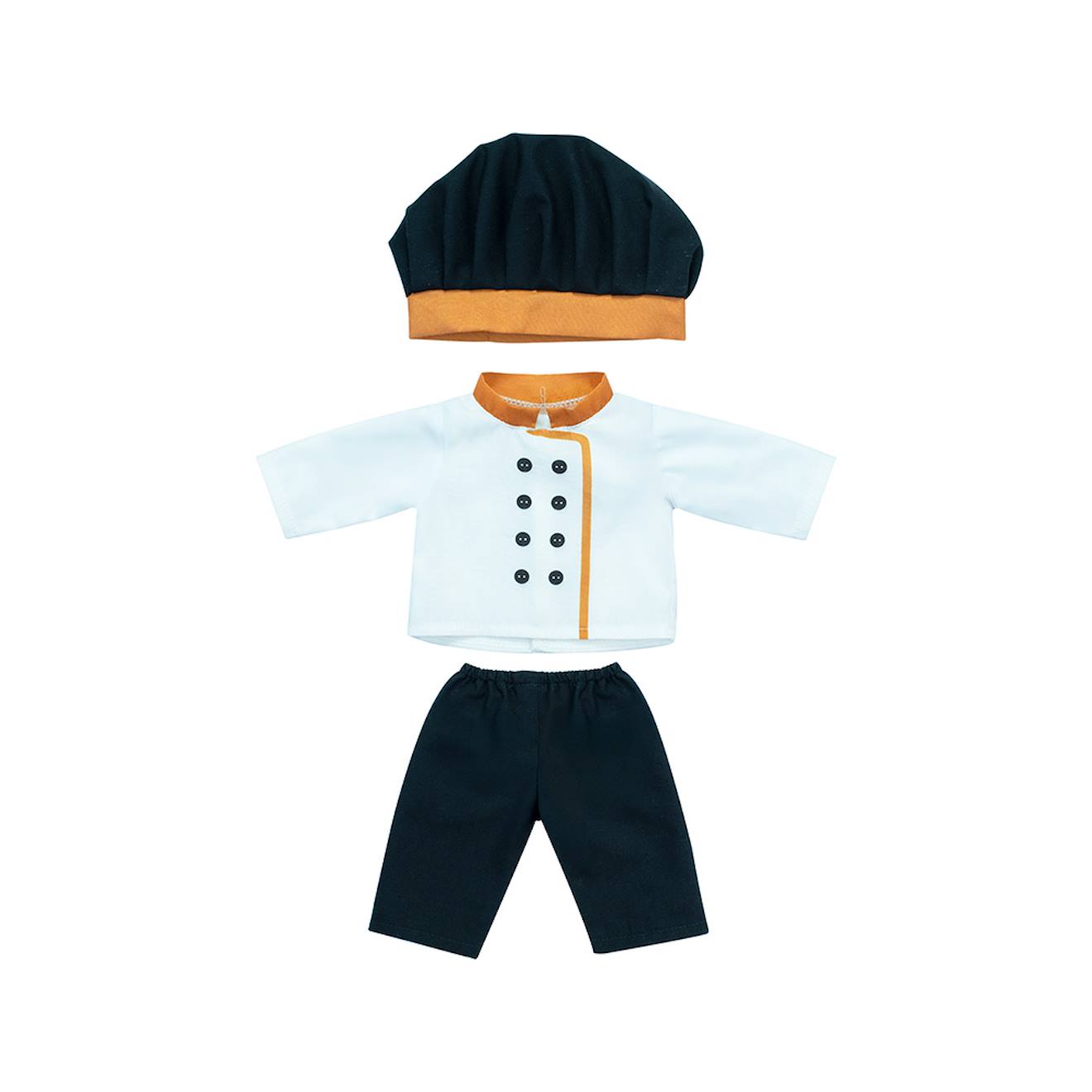 Conj oficio cocinero 38cm blanc