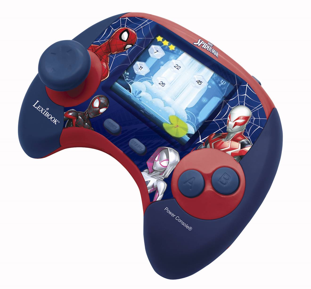 Console de jeux éducative Spiderman avec 100 activités (EN/FR) multicolore