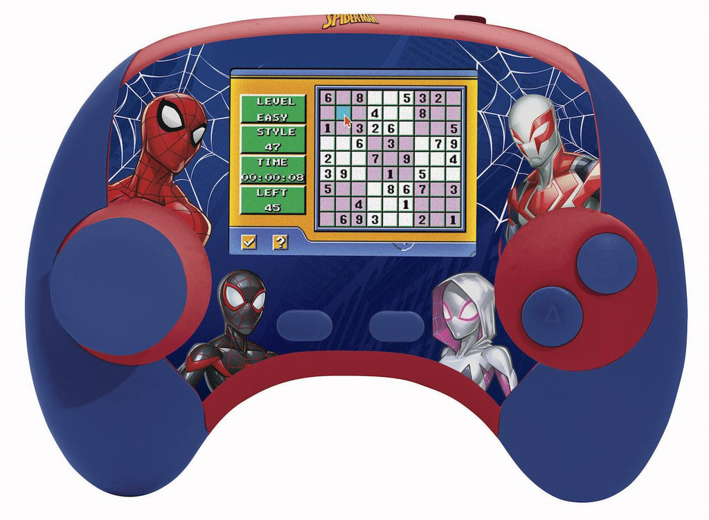 Console de jeux éducative Spiderman avec 100 activités (EN/FR) multicolore
