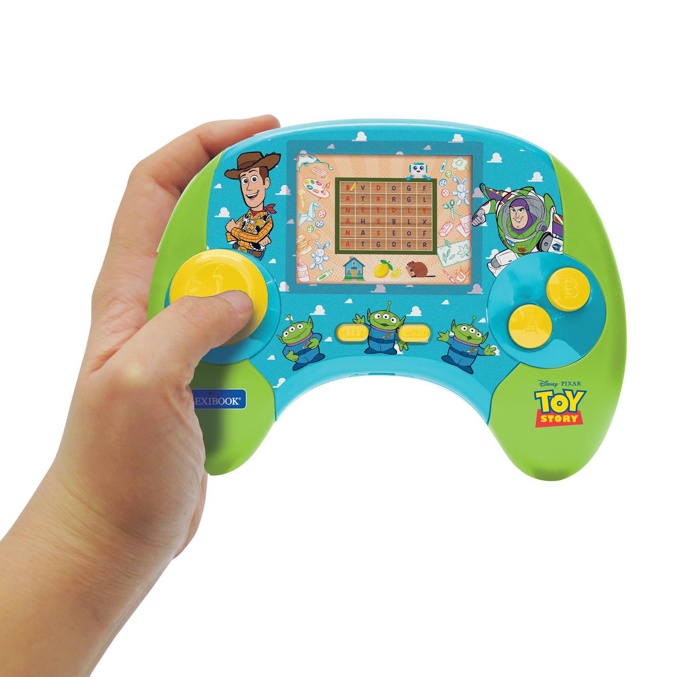 Console de jeux éducative Toy Story avec 100 activités (EN/FR) multicolore