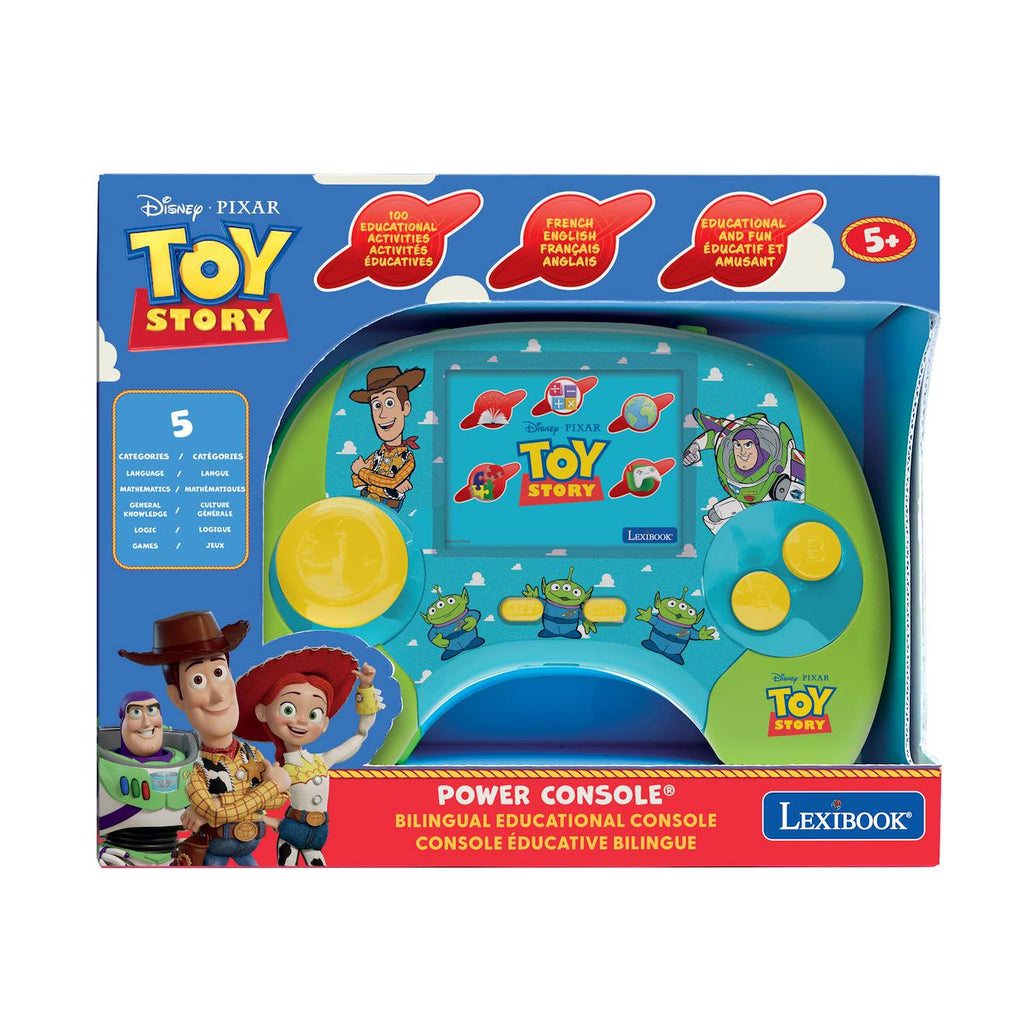 Console de jeux éducative Toy Story avec 100 activités (EN/FR) multicolore
