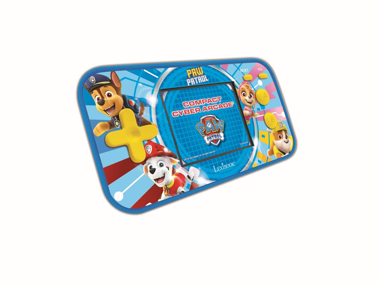 Console de jeux portable couleur pat patrouille cyber arcade pocket multicolore