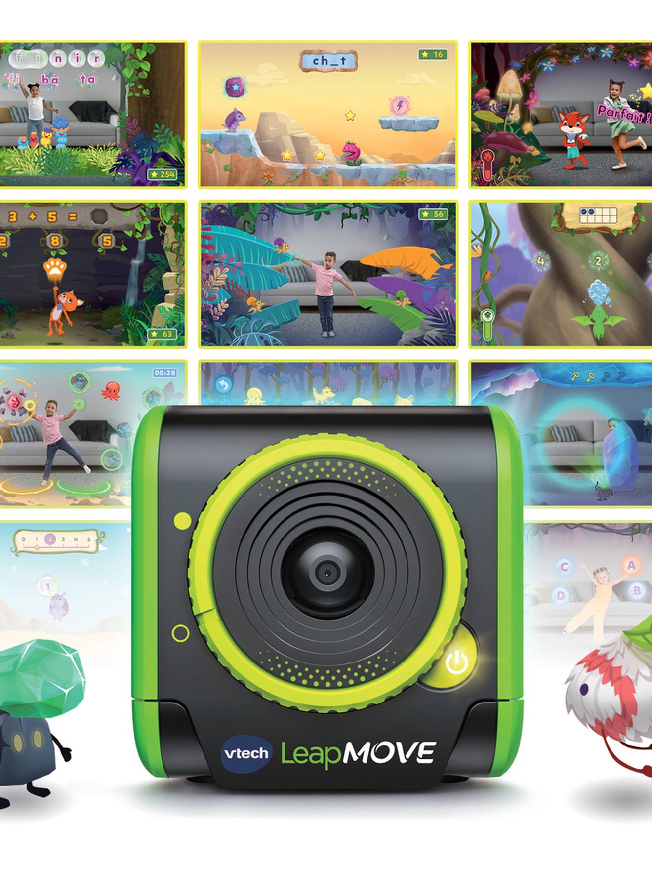 Console TV leapmove : bougez et apprenez en s'amusant ! vert