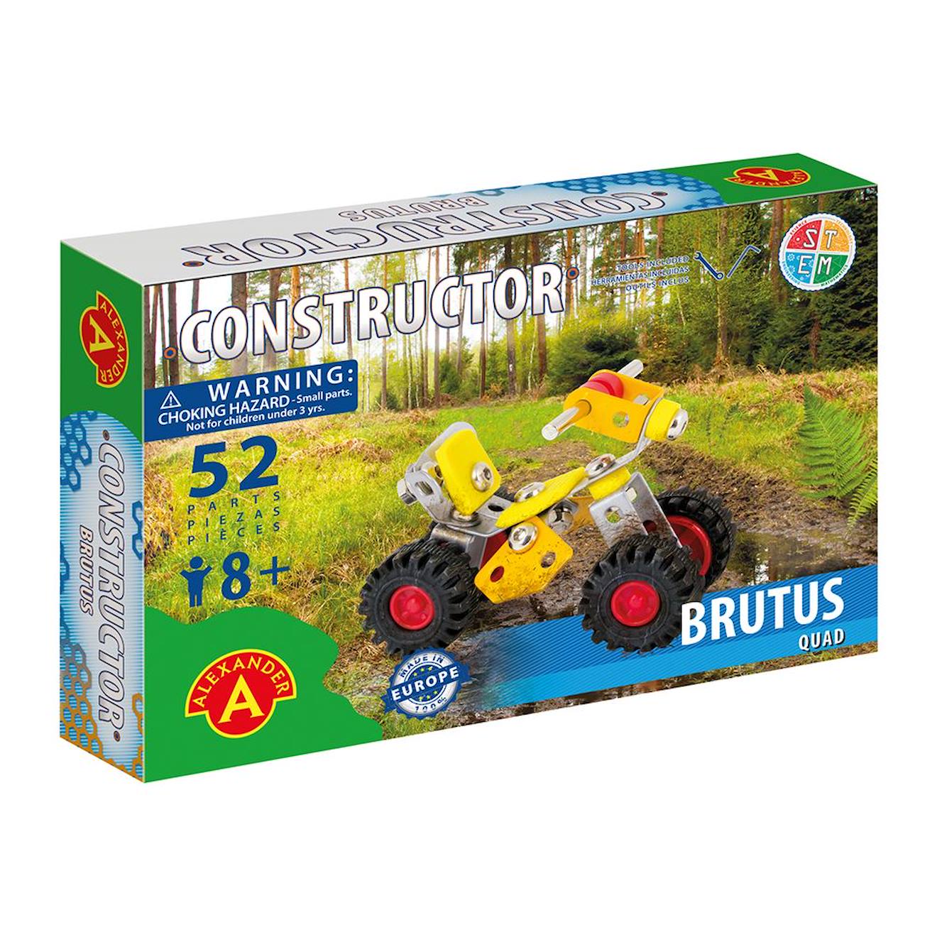 Constructor brutus - quad jaune