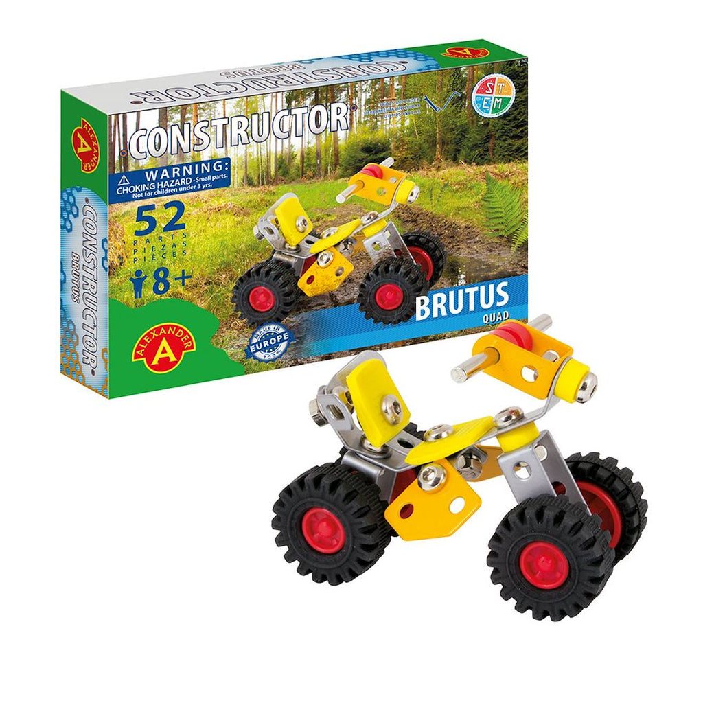 Constructor brutus - quad jaune