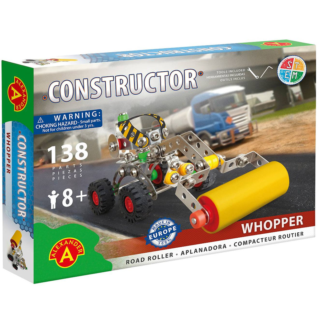 Constructor whopper - rouleau compresseur gris