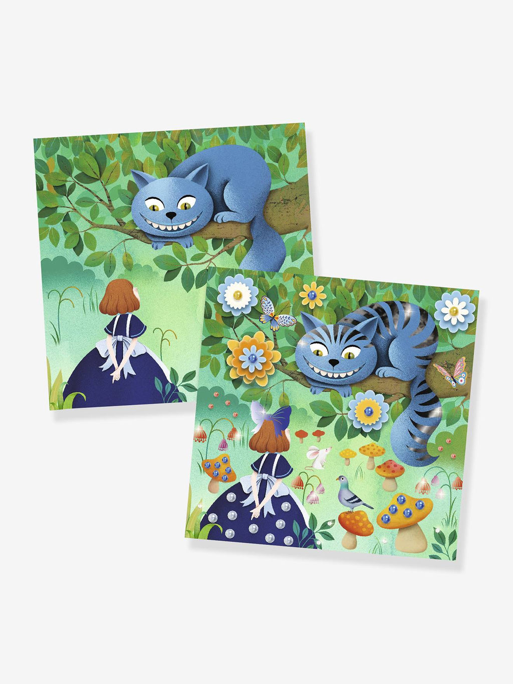 Contes à décorer - alice au pays des merveilles violet