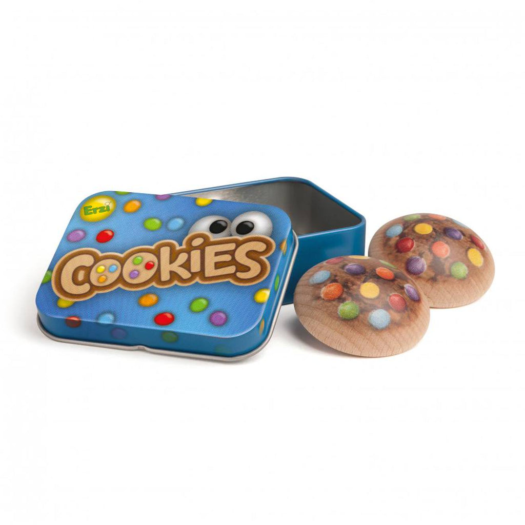 Cookies en bois bleu