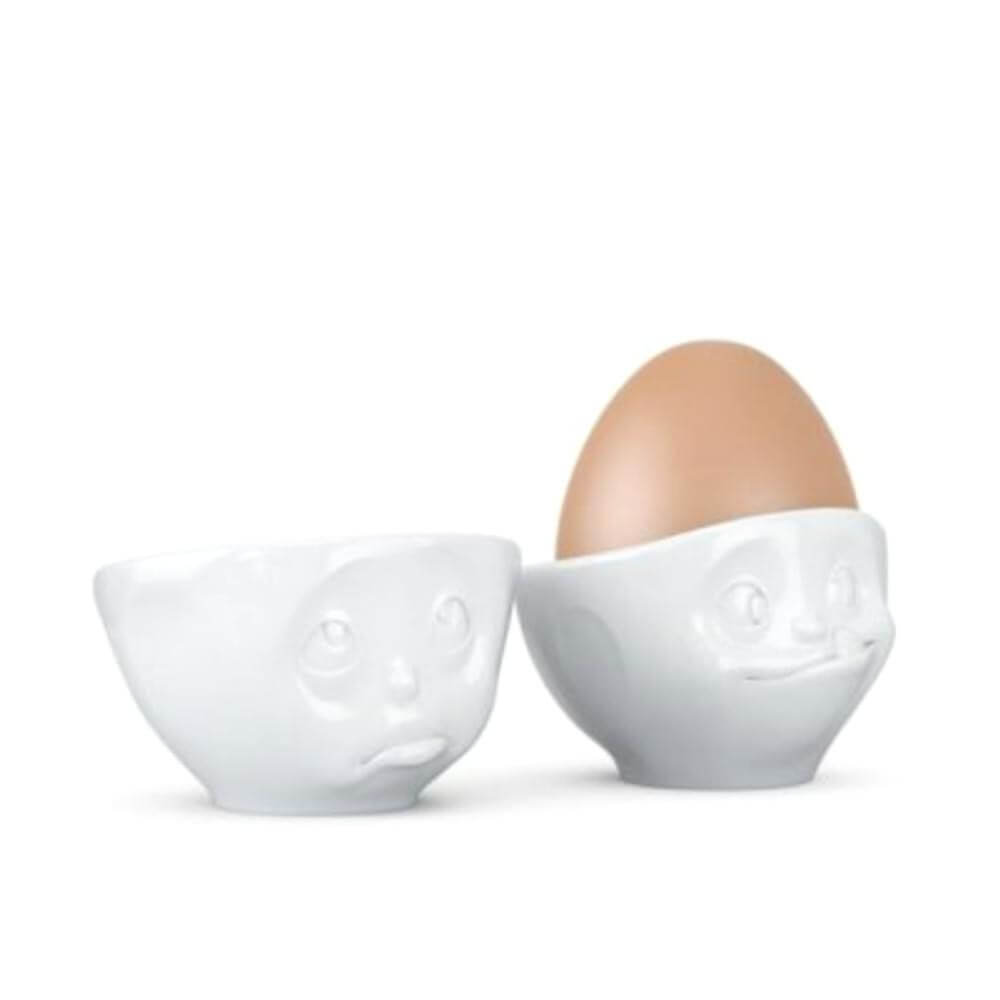 Coquetiers Humeur Gourmand et Boudeur - Art de la Table Tassen