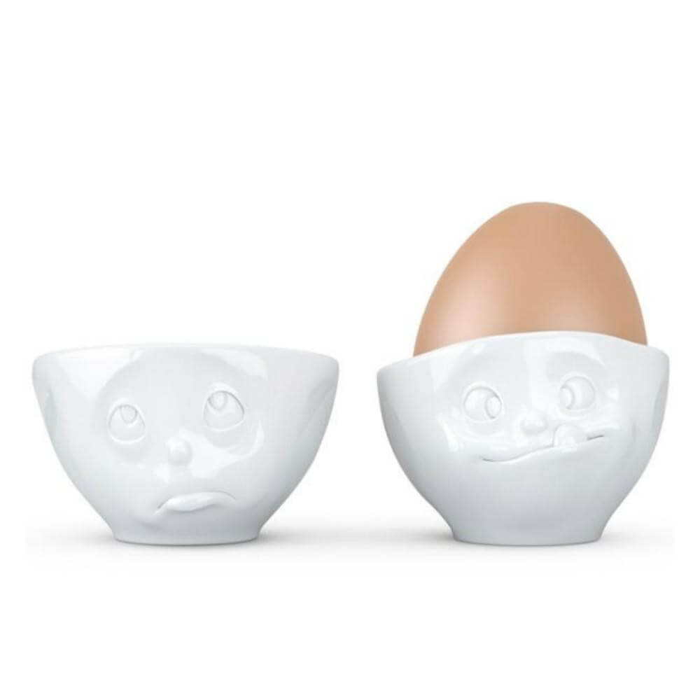 Coquetiers Humeur Gourmand et Boudeur - Art de la Table Tassen