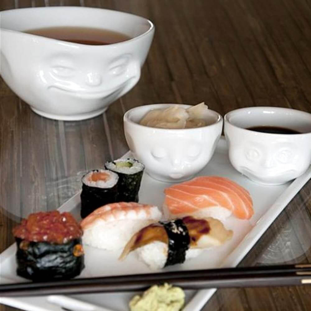 Coquetiers Humeur Gourmand et Boudeur - Art de la Table Tassen