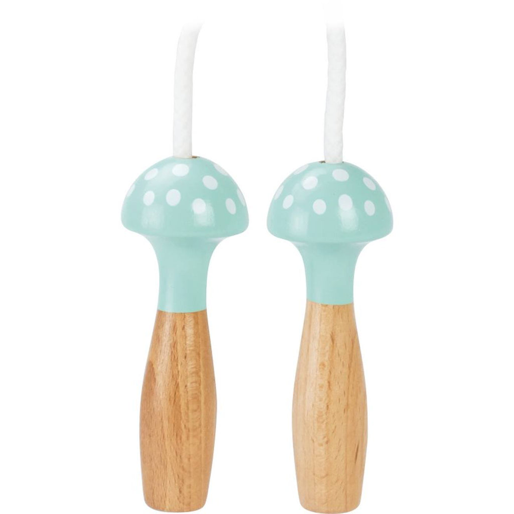 Corde à sauter à pois vert