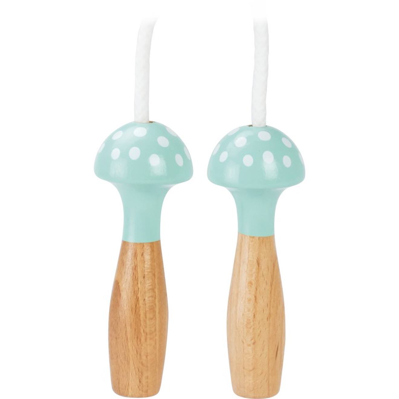 Corde à sauter à pois vert